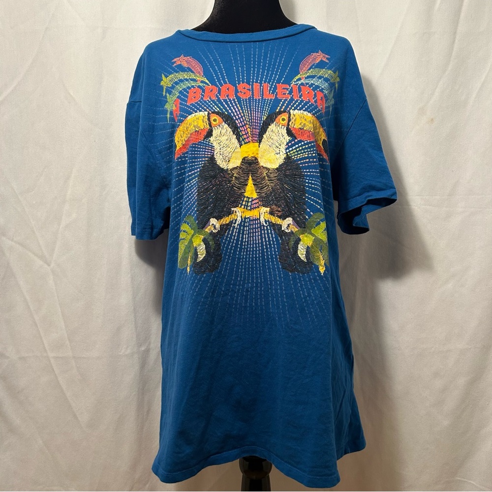 NWOT Farm Rio A Brasileira Graphic T-Shirt
